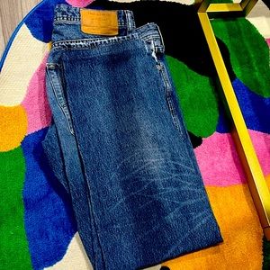 Gently used jeans for men 100% authentic feet for work school